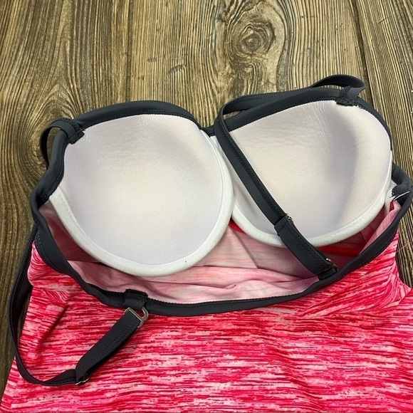 FREE Country Small Tank Top Pink Gray Athletic - Picture 6 of 9